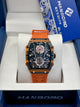 Hanboro Big Bang Orange Skeleton Watch