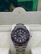Rolex GMT-Master II Burgundy Bezel Watch