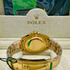 Rolex GMT Master II Gold Green Dial Watch