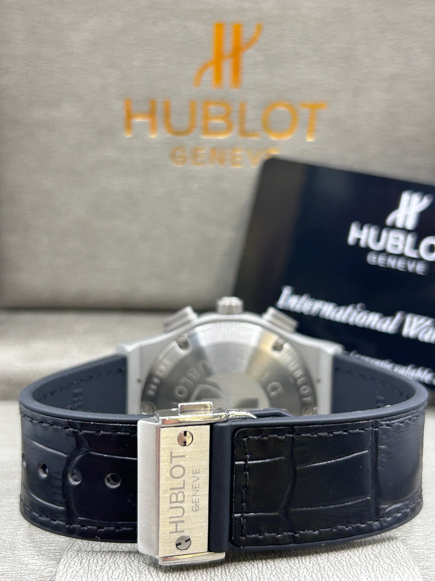 Hublot Big Bang White Case Grey Dial Watch