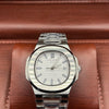 Patek Philippe Nautilus Silver Classic Watch