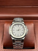 Patek Philippe Nautilus Silver Classic Watch