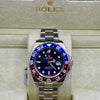 Rolex GMT Master II Blue Dial Stainless Steel Watch