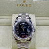 Rolex Datejust Blue Dial Stainless Steel Watch
