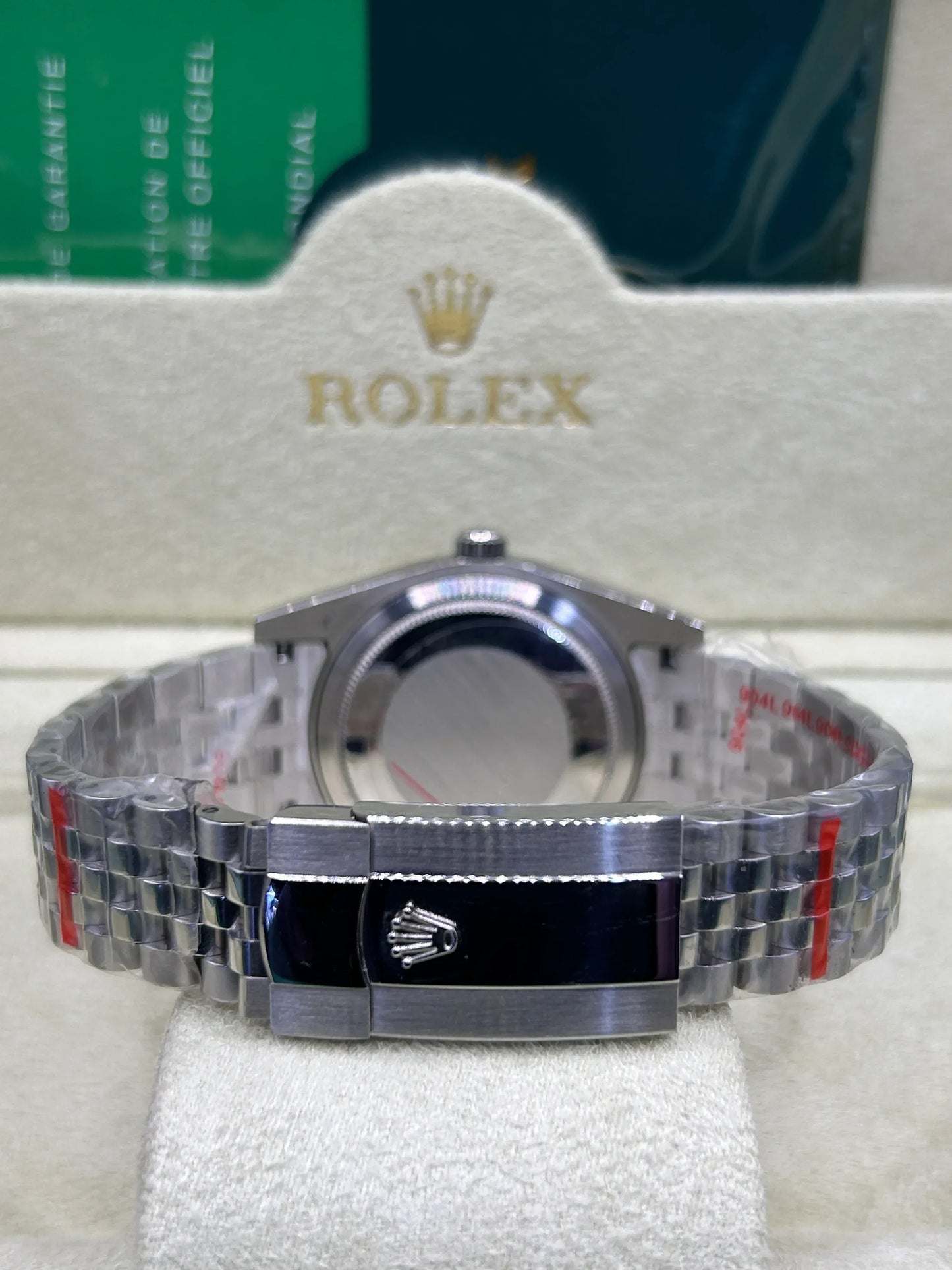 Rolex Datejust Green Dial Watch