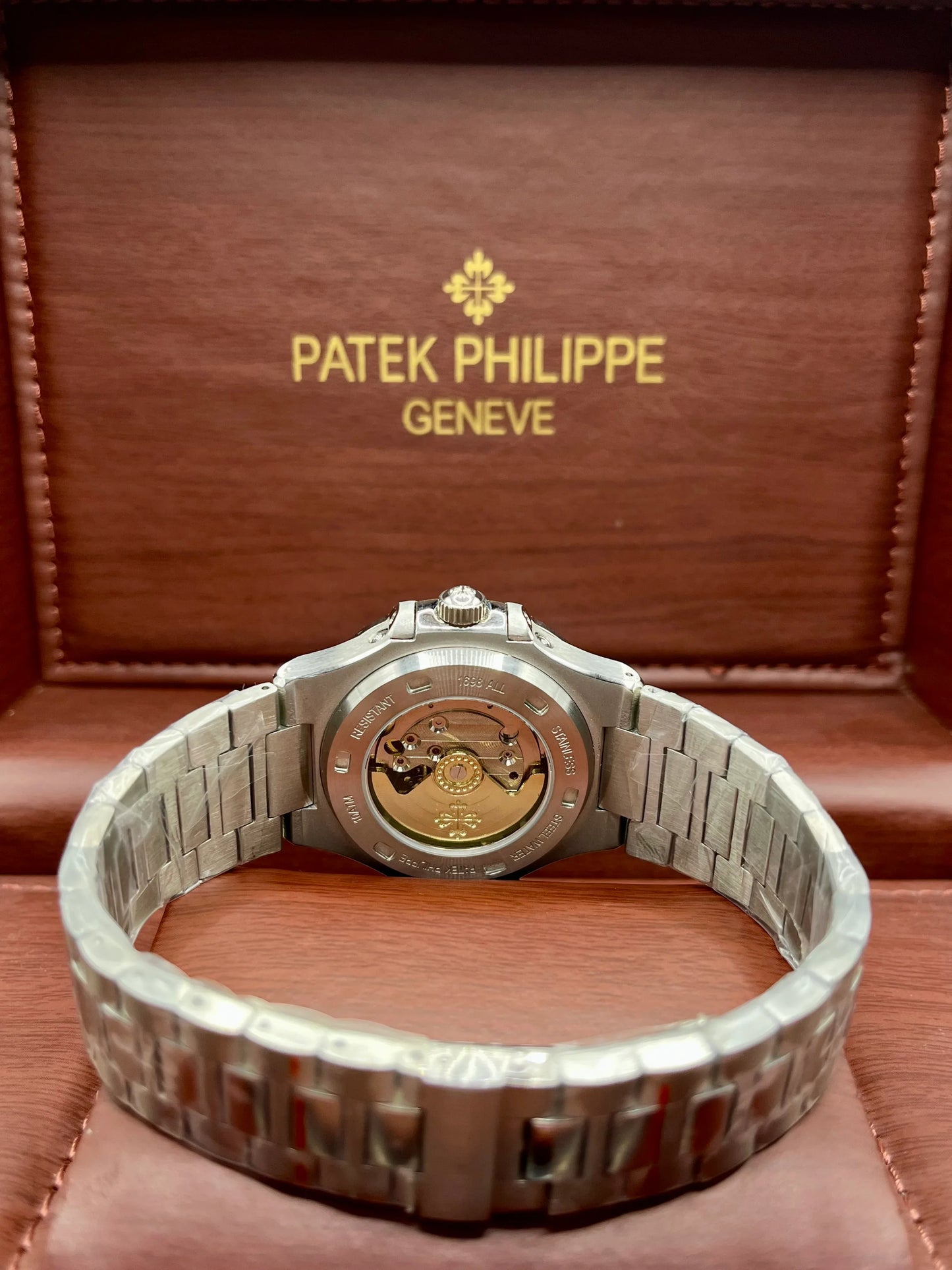 Patek Philippe Nautilus Blue Chronograph Watch