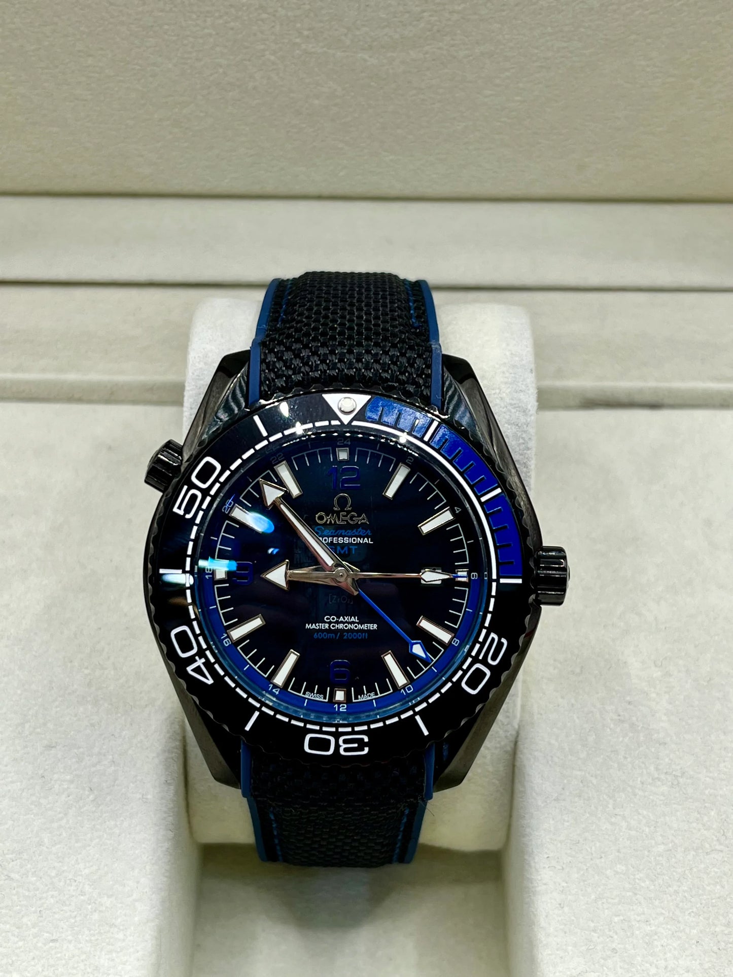 Omega Seamaster Diver 300M Blue Dial Watch