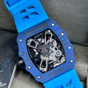 Richard Mille Blue Skeleton Watch