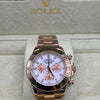 Rolex Daytona Rose Gold Pink Dial Watch