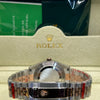 Rolex Datejust Rose Gold Silver Dial Watch