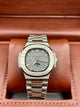 Patek Philippe Nautilus Moonphase Gray Dial Watch