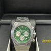 Audemars Piguet Royal Oak Emerald Green Chronograph Watch