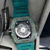 Richard Mille Green Skeleton Watch
