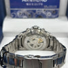 Hanboro Black Dial Stainless Steel Chronograph Watch