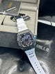 Richard Mille White Skeleton Watch