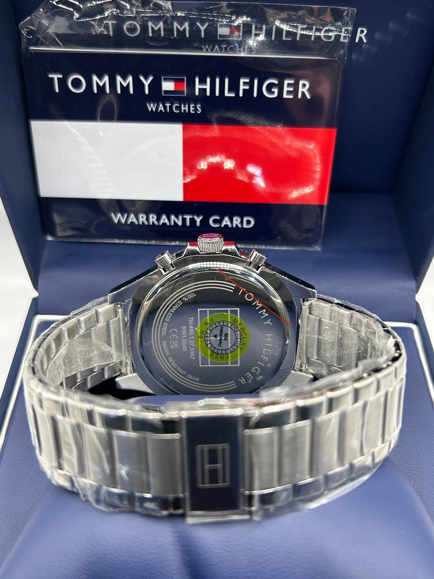 Tommy Hilfiger Black Chronograph Watch