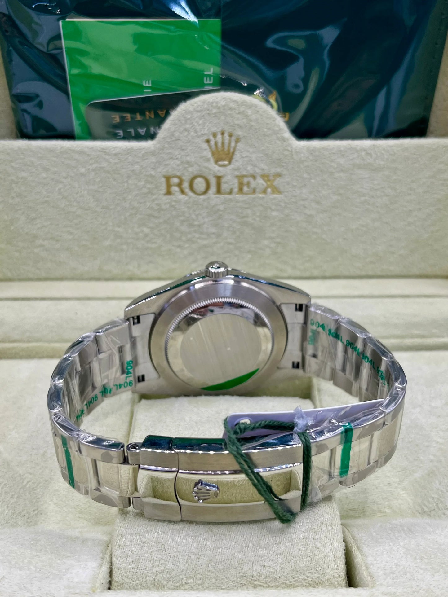 Rolex Datejust Classic Blue Dial Steel Watch