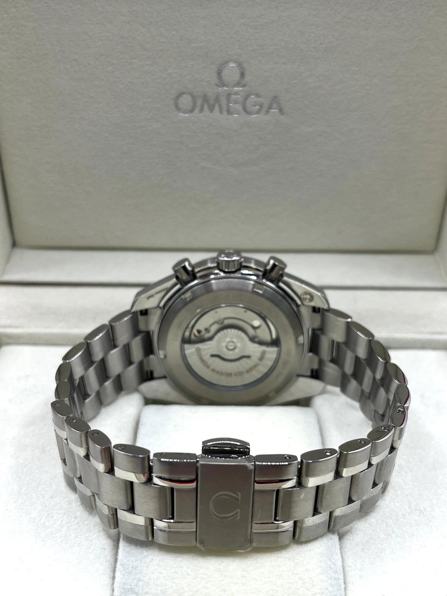Omega Speedmaster White Dial Chronograph Watch