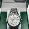 REWARD Luxury Chronograph Watch – White Dial Stainless Steel