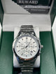 REWARD Luxury Chronograph Watch – White Dial Stainless Steel