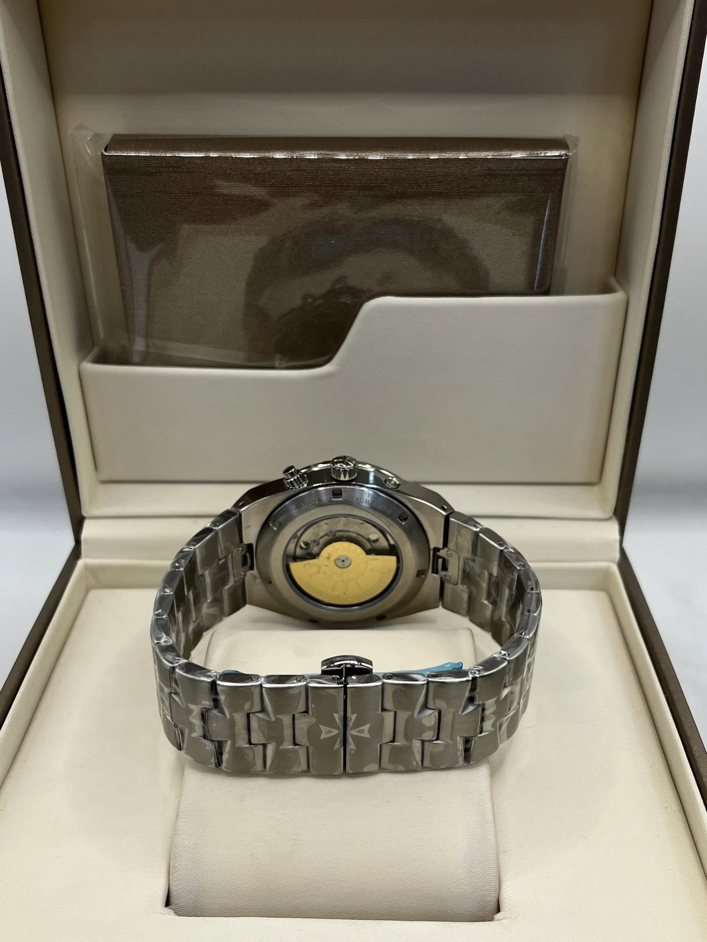 Vacheron Constantin Blue Dial Stainless Steel Watch