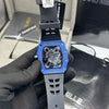 Richard Mille Black and Blue Skeleton Watch