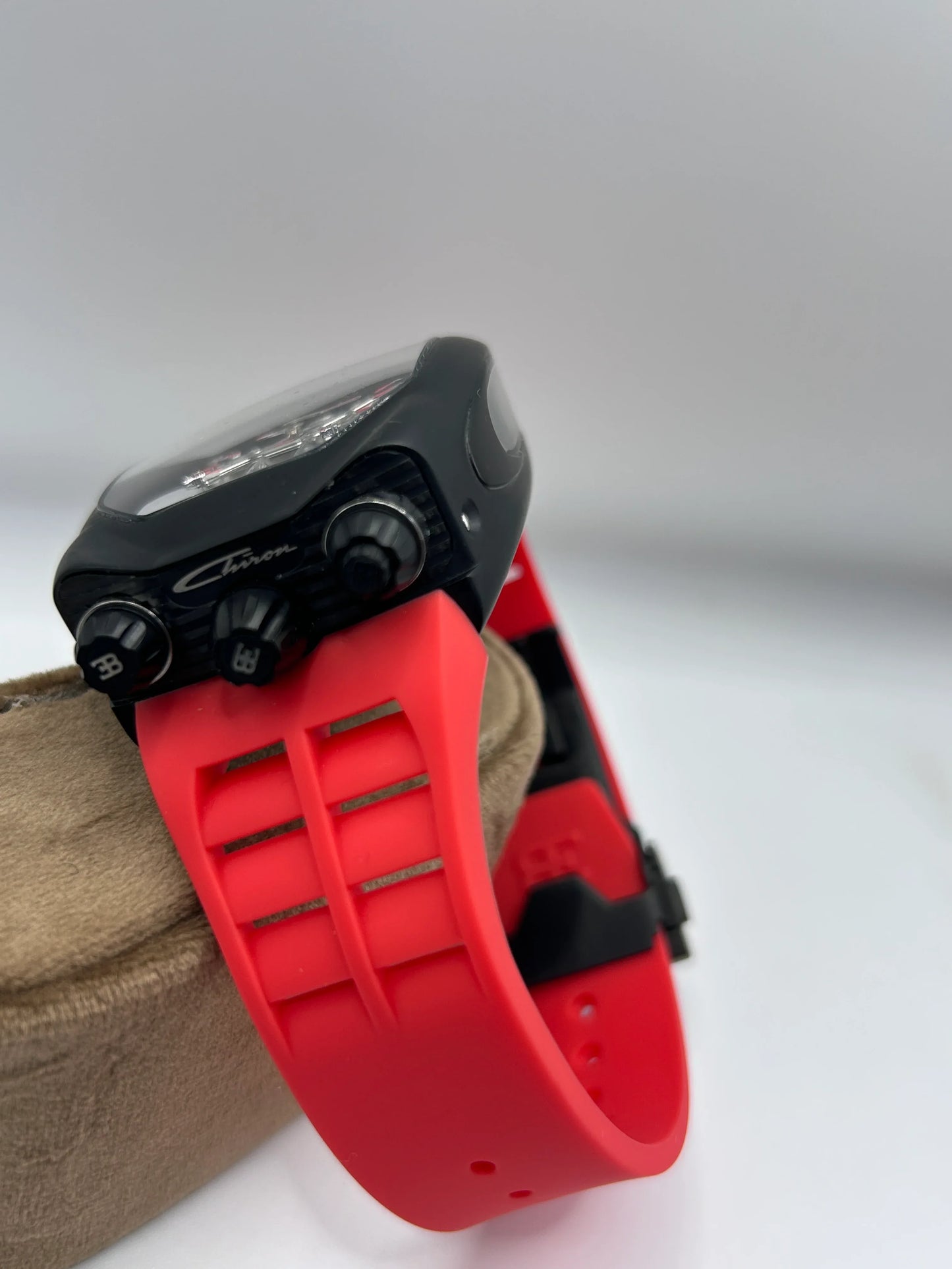 Jacob & co Red Strap Skeleton Watch