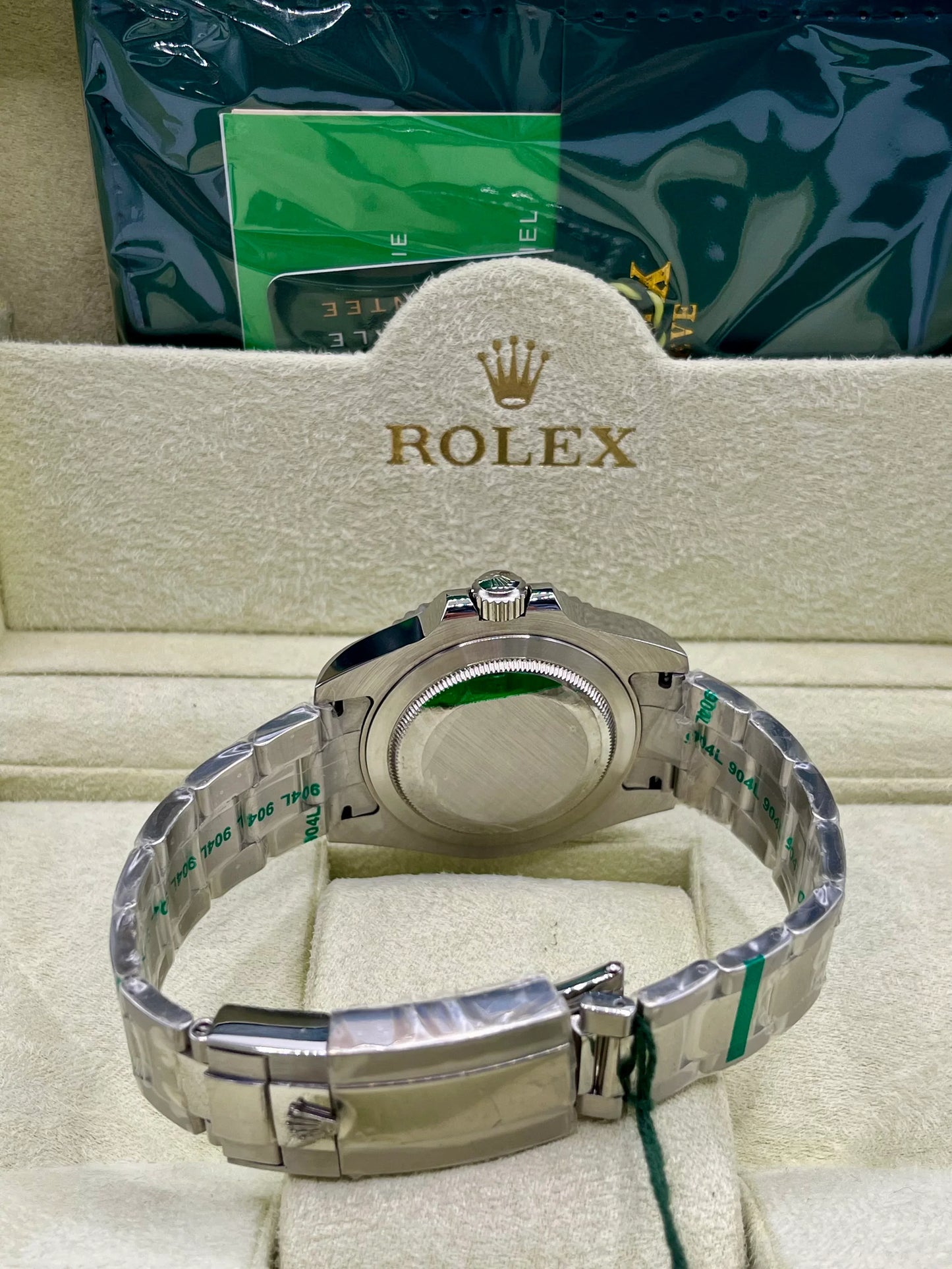 Rolex GMT Master II Blue Dial Stainless Steel Watch