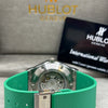 Hublot Big Bang Green Dial Rubber Strap Watch