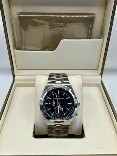 Vacheron Constantin Blue Dial Stainless Steel Watch