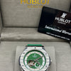 Hublot Big Bang Green Dial Rubber Strap Watch