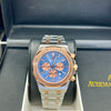 Audemars Piguet Royal Oak Blue Dial Rose Gold Chronograph Watch