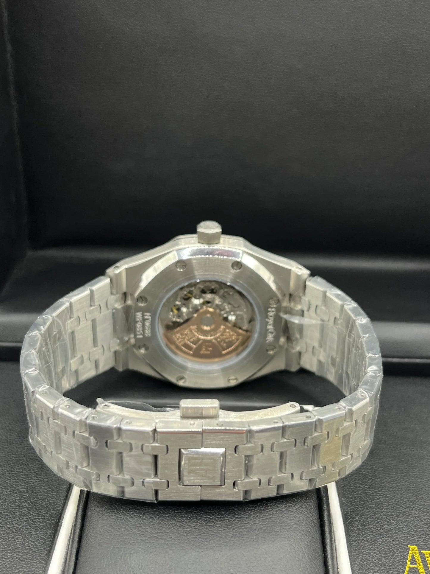 Audemars Piguet Royal Oak Blue Skeleton Stainless Steel Watch
