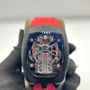 Jacob & co Red Strap Skeleton Watch