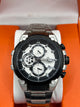 NAVIFORCE Luxury Chronograph Watch – Black Dial Stainless Steel Bracelet