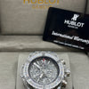 Hublot Big Bang Iced Out Skeleton Watch