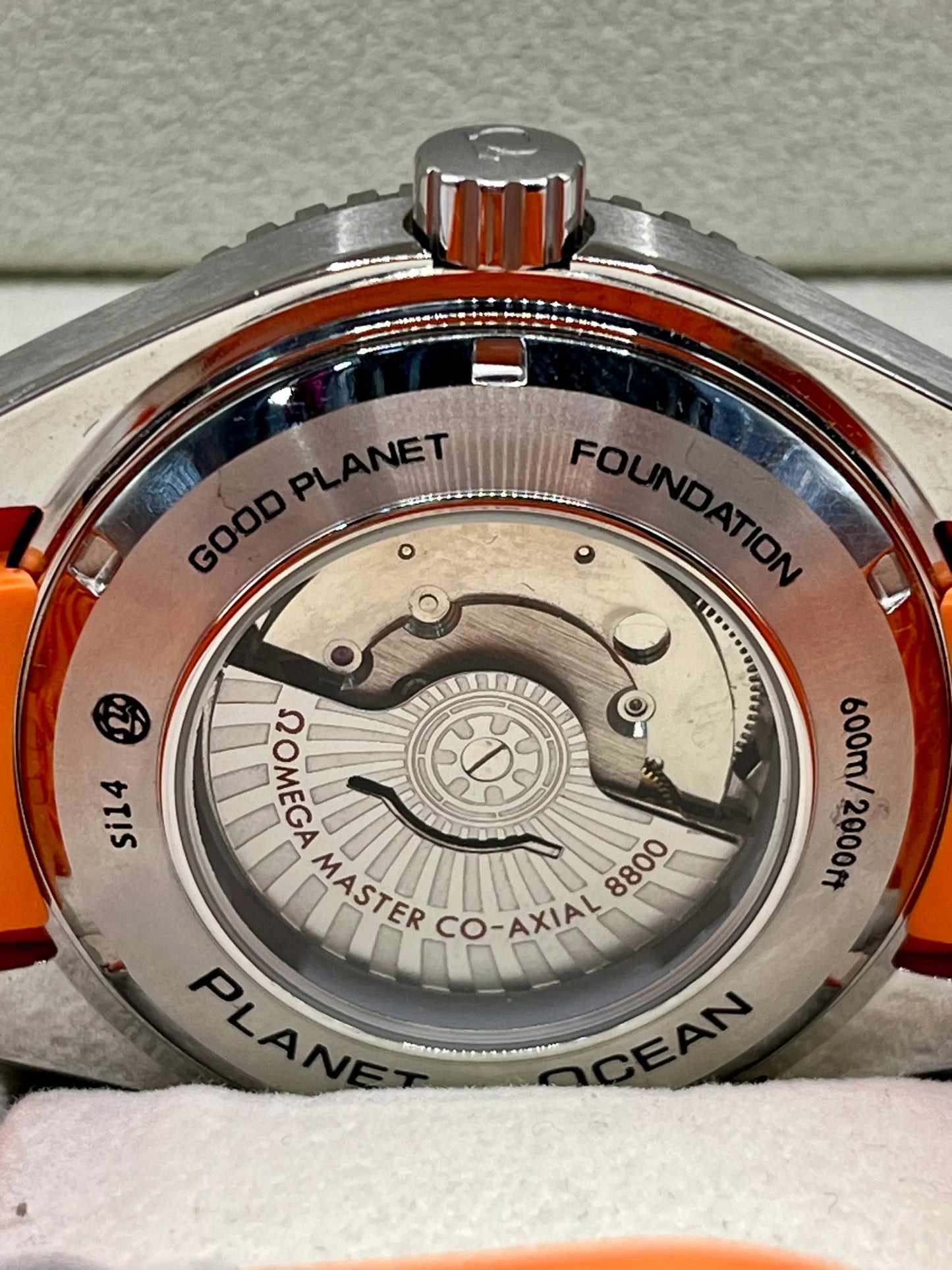 Omega Seamaster Planet Ocean Gray Dial Watch