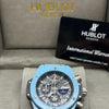 Hublot Big Bang Light Blue Skeleton Watch