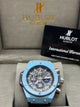 Hublot Big Bang Light Blue Skeleton Watch