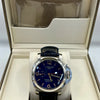 Panerai Luminor Blue Dial Leather Watch