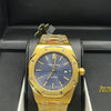 Audemars Piguet Royal Oak Gold Blue Dial Watch