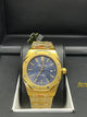 Audemars Piguet Royal Oak Gold Blue Dial Watch