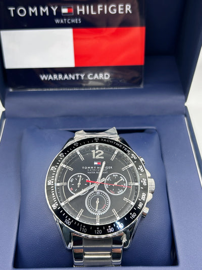 Tommy Hilfiger Black Sport Watch