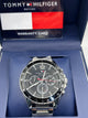 Tommy Hilfiger Black Sport Watch
