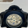 Panerai Luminor Black Dial Black Strap Watch