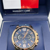 Tommy Hilfiger Blue Gold Chronograph Watch