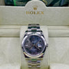 Rolex Datejust Classic Blue Dial Steel Watch