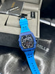 Richard Mille Blue Skeleton Watch