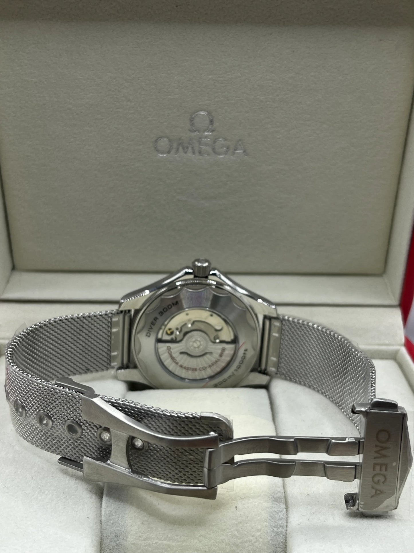 Omega Seamaster Diver 300M Green Dial Watch