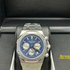 Audemars Piguet Royal Oak Ocean Blue Chronograph Watch